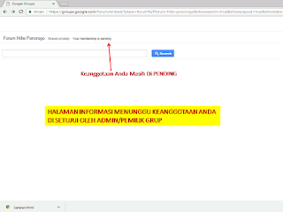 Lembaga Kursus Online, Forum Grup, Tutorial, Blogger,