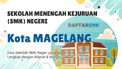 Daftar SMK Negeri di Kota Magelang Jawa Tengah