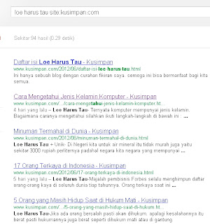 mesin pencari Google