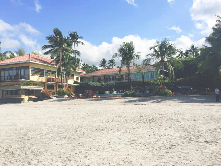 View of Club Balai Isabel from Taal Lake