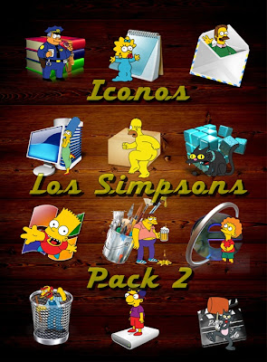 Iconos de Los Simpsons - Pack 2