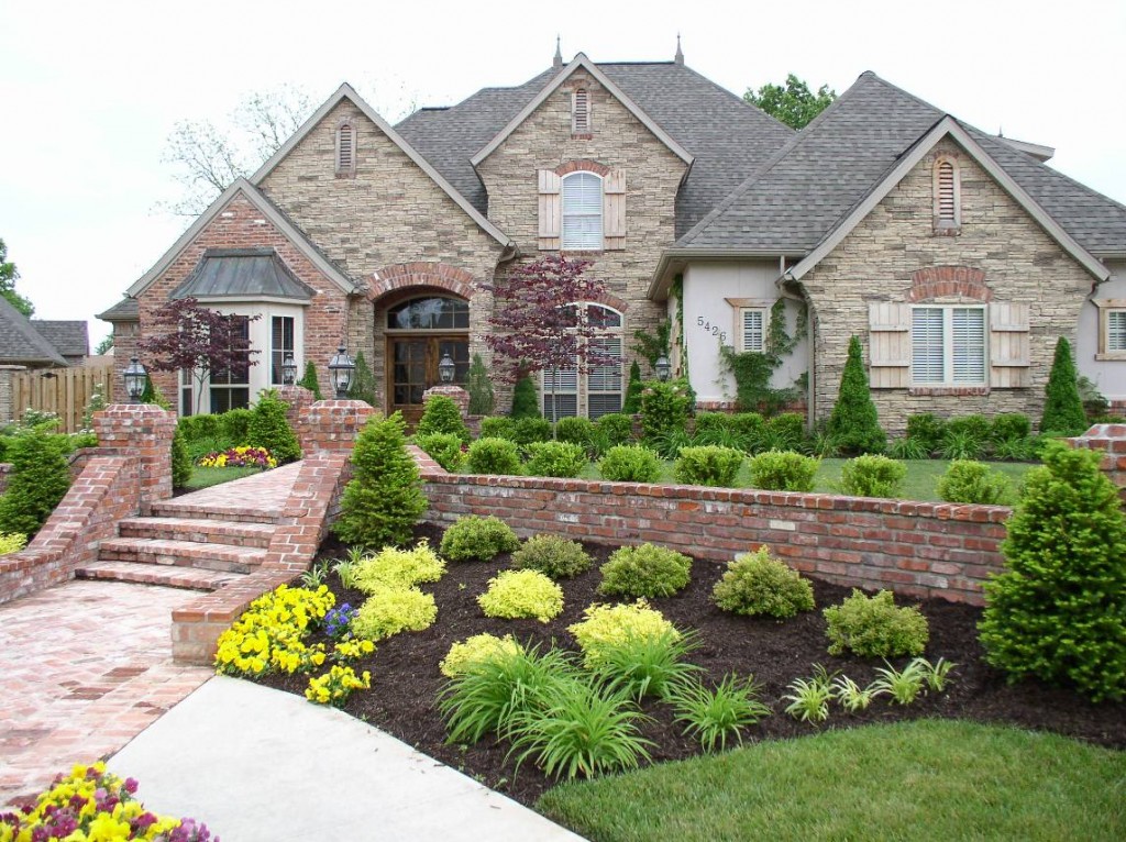 Front yard landscaping