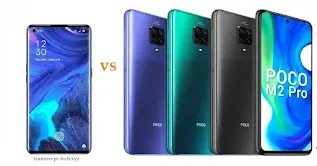 OPPO Reno 4 Pro vs POCO M2 Pro specs comparison