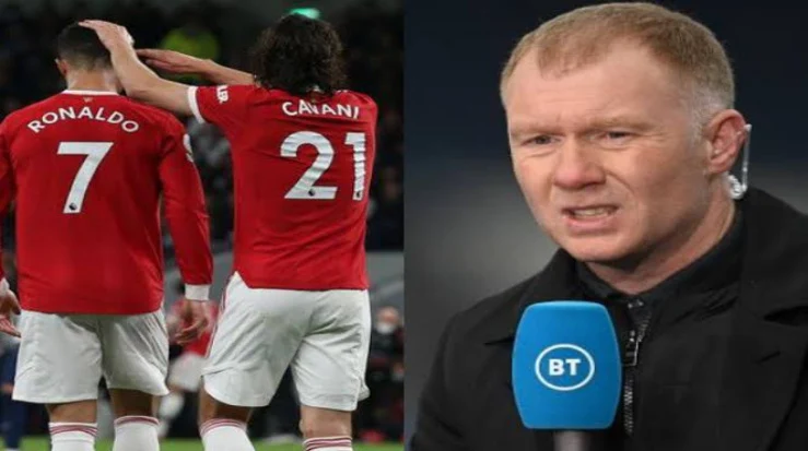 'He's Been A Disgrace This Year': Paul Scholes On Cavani