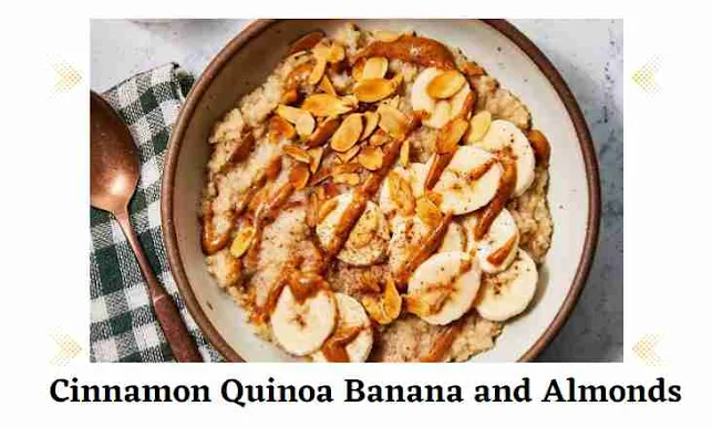 Quinoa recipes, quinoa breakfast bowls, quinoa and banana, quinoa almond butter