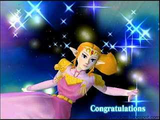 zelda melee classic congratulations