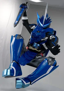 Tokusha Damashii: Kamen Rider Blades - Lion Senki Form