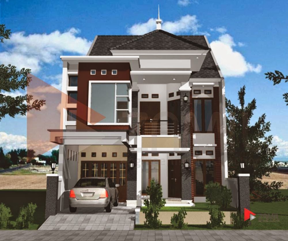 Membuat Desain  Rumah  Minimalis  2  lantai  Yang Nyaman Dan Indah Rumah  Minimalis  Sederhana 