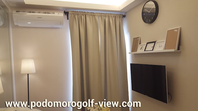 Show unit living room apartemen Podomoro Golf View