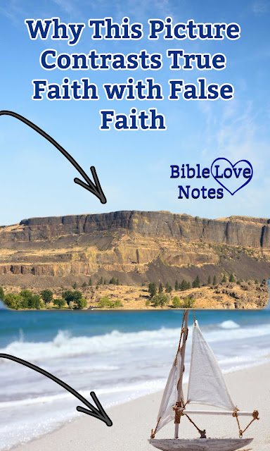 Christ tells us some important facts about true faith and false faith.