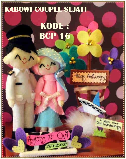 KADO WISUDA HADIAH ANIMASI UNIK BONEKA COUPLE JUAL FLANEL 