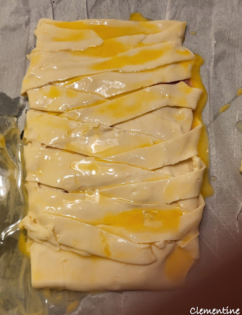 Feuilleté jambon fromage