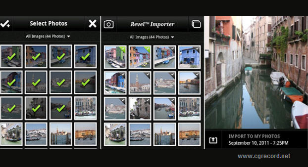 Adobe Revel Importer for Android is now Available 