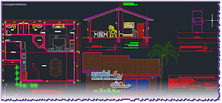 download-autocad-cad-dwg-file-one-family-housing-JUAN