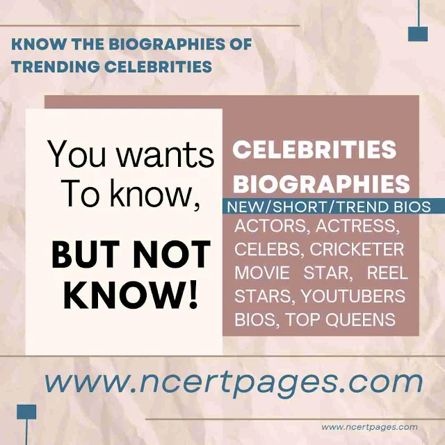 New Biographies- Of Celebrities  | Famous Person Biographies