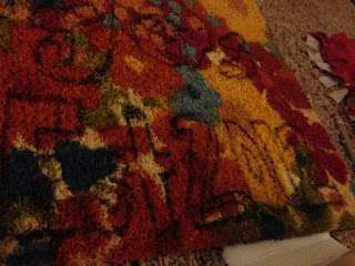 Writing on rug