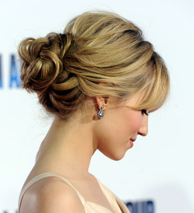 low side bun hairstyles. dianna agron quotes. dianna