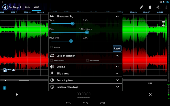 Recforge Ii : Aplikasi Perekam Bunyi Android