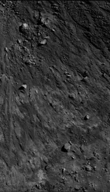 Here's the original image of the UFOs on the Moon's surface.