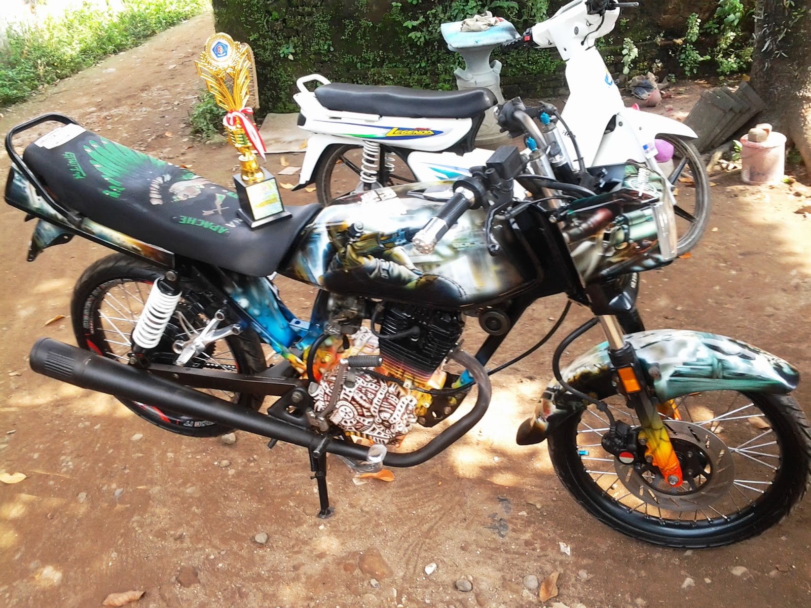 Modifikasi Motor Gl Pro Airbrush Terlengkap Kumpulan Modifikasi