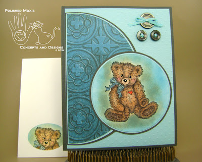 Picture of the card and its coordinating envelope