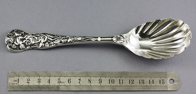 russian silver spoon