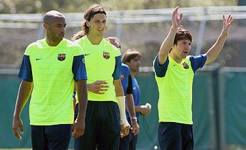 Ibrahimovic and Messi