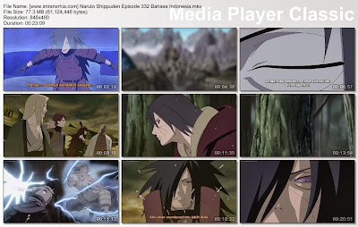 Download Film / Anime Naruto Episode 332 "Tekad Batu" Shippuden Bahasa Indonesia