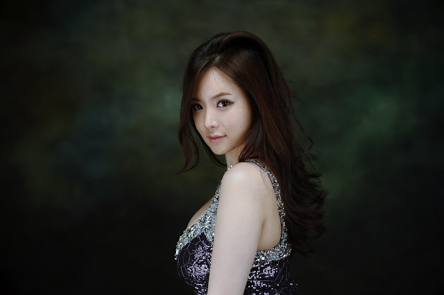 4 Im Ji Hye - Gorgeous Purple-very cute asian girl-girlcute4u.blogspot.com
