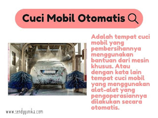 modal usaha cuci mobil otomatis