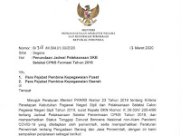 Tindak Lanjut Pencegahan Covid-19, Pelaksanaan SKB CPNS 2019 Ditunda