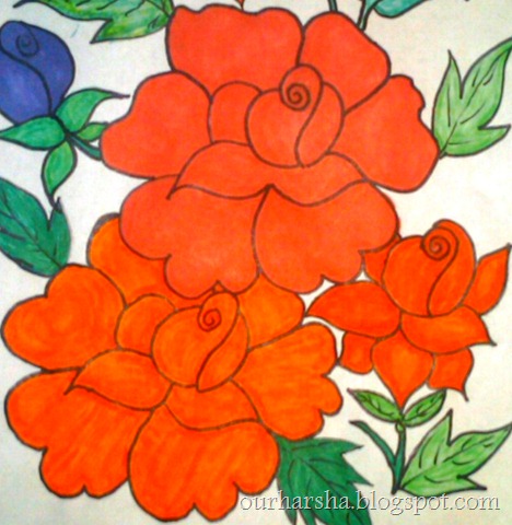 drawing flower16