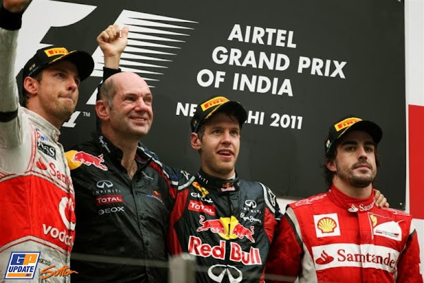 GP de India 2011: Sebastian Vettel Grand Chelem