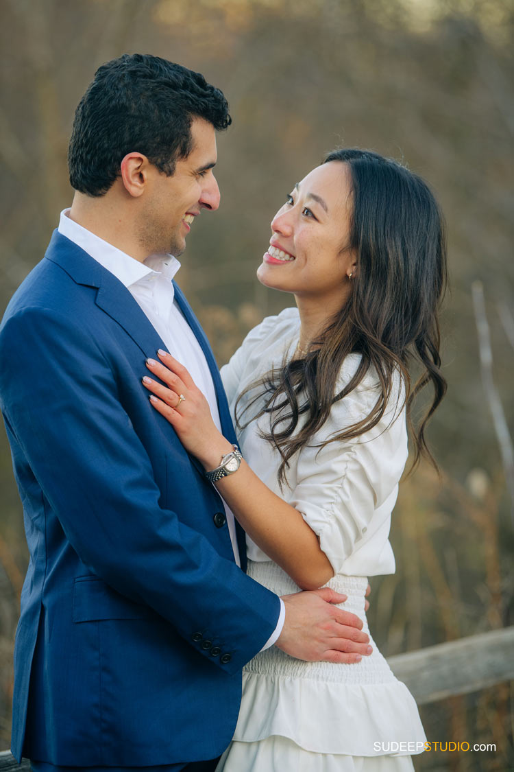 Real Wedding Proposal Photography Nichols Arboretum by SudeepStudio.com Ann Arbor Wedding Photographer