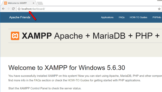Run Xampp on localhost
