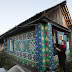 Woman Decorates her house with 30,000 Bottle Caps