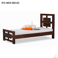 Single wooden Bed