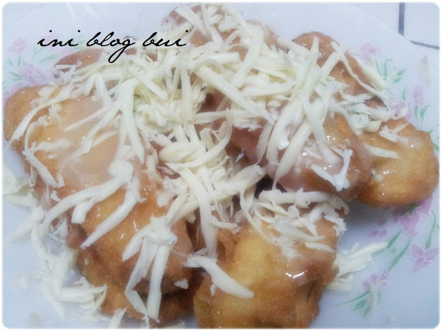 Ini Blog Bui: Cara Membuat Cucur Pisang Cheese