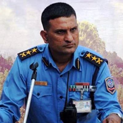 ネパール警察長官ラメス・カレル