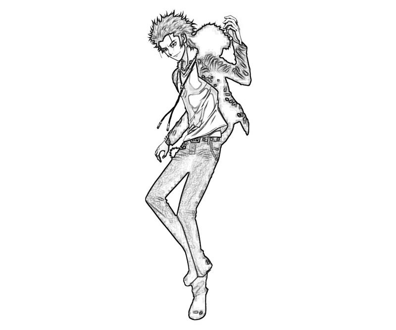 mikoto-suoh-fighting-coloring-pages