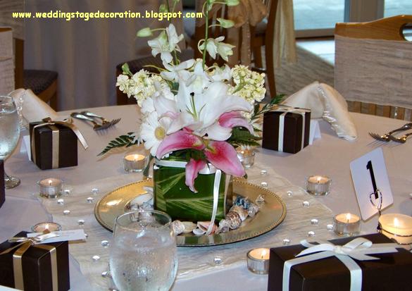 White Wedding Reception