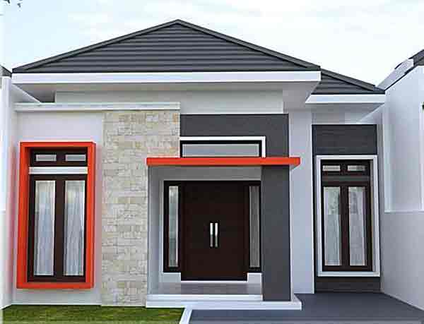 Baru 23 Contoh Cat  Luar  Rumah  Warna  Biru