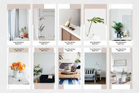 Home decor promotion on Instagram