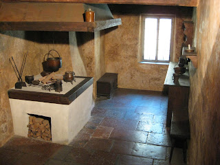 Kitchen in Mozart's birthplace