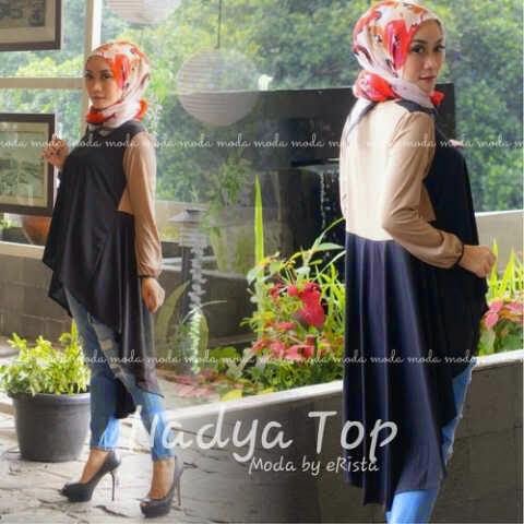 RUMAH HIJAB SAVANA: Nadya Top by Moda