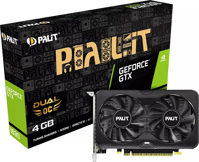 Palit, GeForce GTX 1630 Çift Serisi Ekran Kartlarını Tanıttı