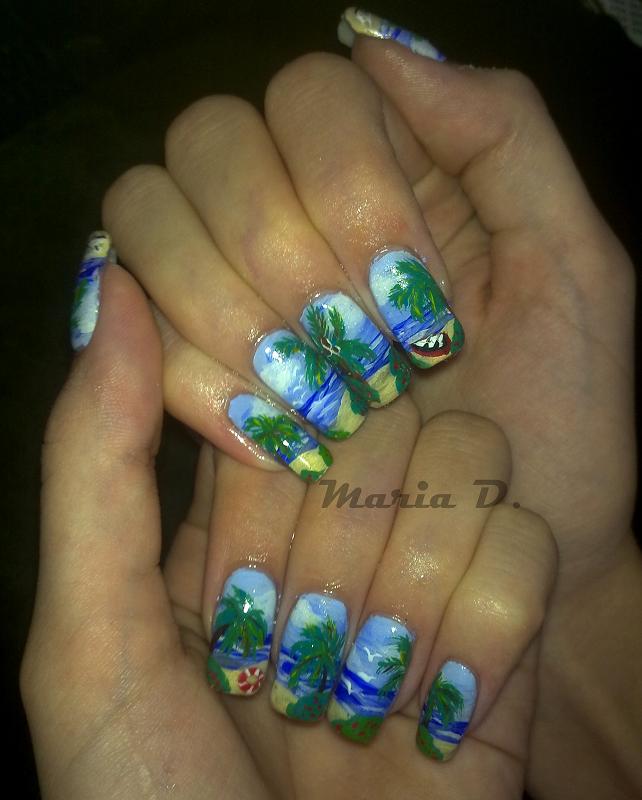 Nail art: Summer nail art designs