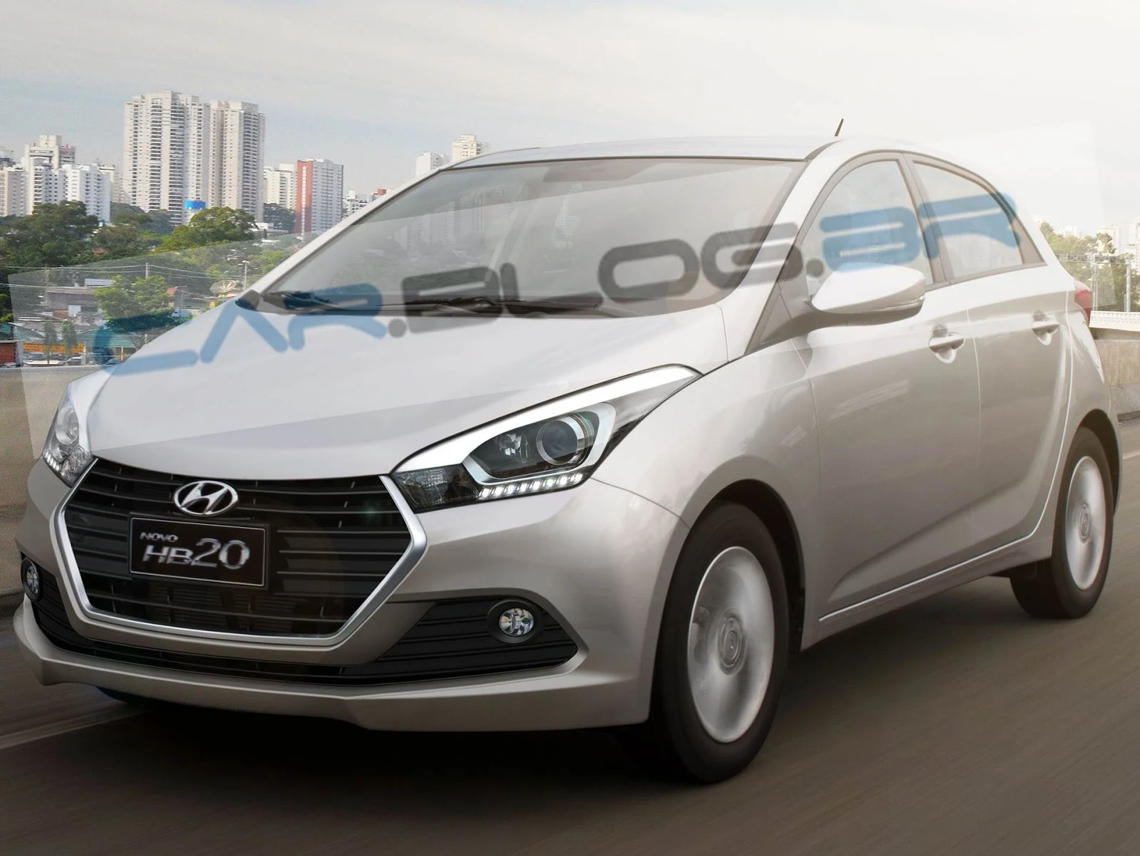 Hyundai HB20 - terceiro carro mais vendido em agosto de 2015