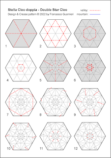 Origami Cp, pag. 1: Stella cleo doppia by Francesco Guarnieri