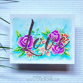 #art, #arteza, #artezarealbrushpens, #cardbomb, #cards, #color, #concord&9th, #craft, #create, #handmade, #love, #mariawillis, #paint, #watercolor, #wowembossing, #distressinks, #handmadecards, #valentinesday, 